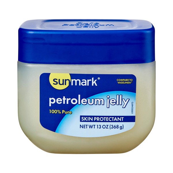 sunmark Petroleum Jelly 13 Ounce Jar NonSterile, 01093905044 - Sold by: Pack of ONE