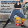 Medias Neenca Compresión Con Cierre 20-30 Mmhg Para Varices