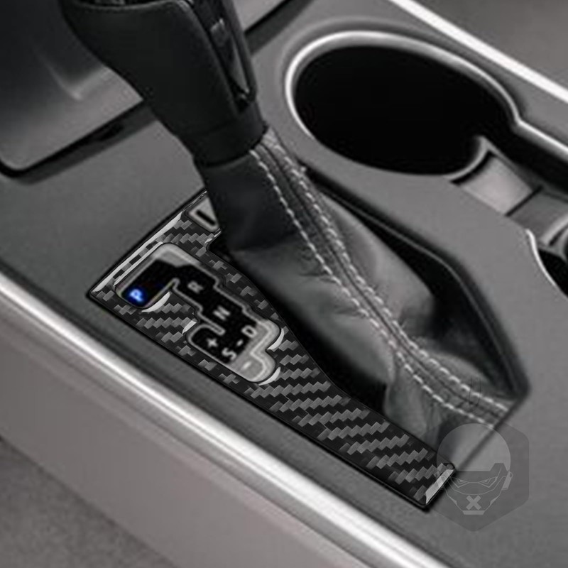 Premium Real Carbon Fiber Center Console Car Gear Shift Knob