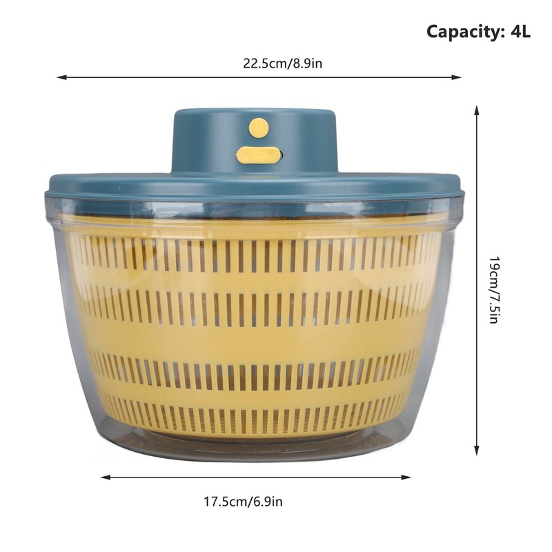 Vegetable Washing Machine Efficient Reliable Multifunctional Durable Fruit Spinner Dryer