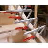 Bessey GSH20 Lever Clamp Classix Gsh 7.87In/3.94In, Silver/Red