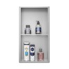 Bernkot Stainless Steel Shower Niche 24" X 12" Brushed No