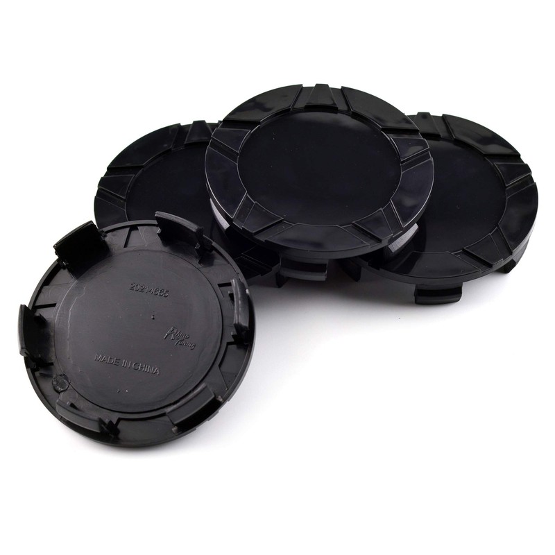Wheel Center Caps 79mm 73mm 4pcs Black Wheel Cover Center
