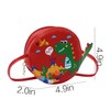 ZGMYC Cartoon Dinosaur Crossbody Purse for Boys Girls, Cute Round