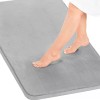 Bluelander Tapete Baño Antideslizante Alfombra Absorbente Memory Foam