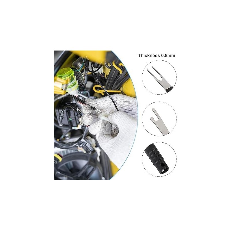 30Pcs Electrical Pin Upgraded Terminal Removal Tool Kit, Electrical Wire