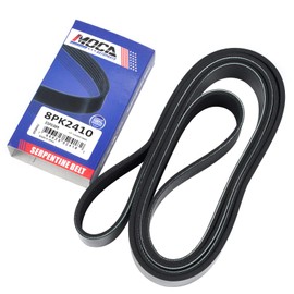 WINBEST EPDM Serpentine Belt 8PK2410 Compatible with 2010-2021 for Lexus Gx460 4.6L, 2008-2021 for Lexus Lx570 5.7L, for Toyota Land Cruiser Sequoia Tundra 5.7L