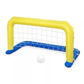 Bestway Floating Water Polo Inflatable Goal and Ball H2O GO! Sports Float pool 57" x 33"
