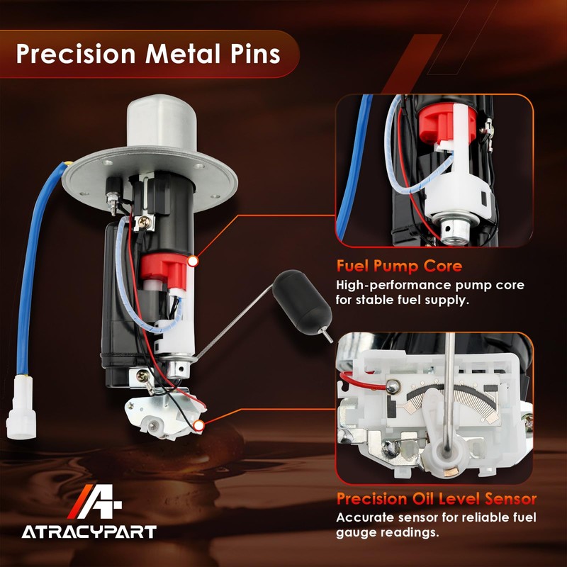 Fuel Pump Assembly 3 Pin, Compatible With 2005-2006 Suzuki GSXR-1000,