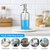ARKTEK Glass Soap Dispenser - Clear Dish Soap Dispenser for