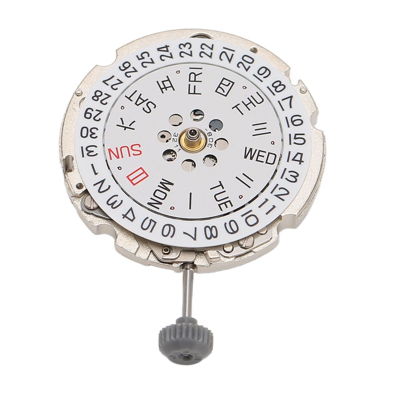 Automatic Watch Movement Professional Alloy Dual Calendar Quartz Watch Movement
