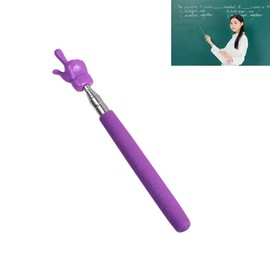 Telescopic Teachers Pointer, Classroom Demonstration Baton, Guide Indicator, Retractable Finger Pointer Stick for School Teaching, Conference Presentation, Object Instruction