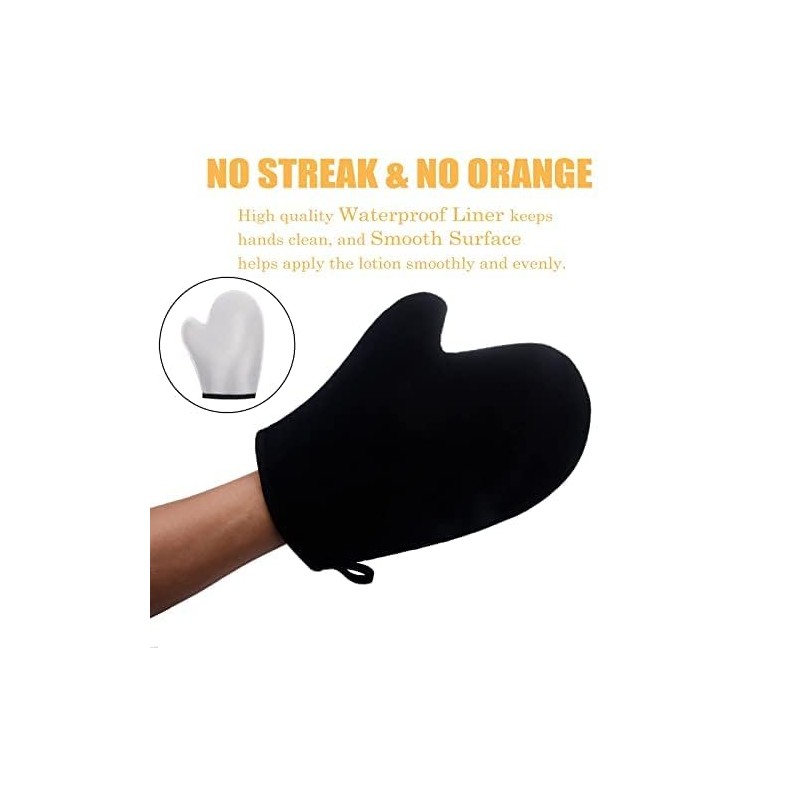 ANSPHIE 5 Pack Self Tanning Mitt Applicator Kit, Self Tan