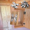 Sugarello Folding Door Trigger Cross Hinge, Concealed Hinge, Cross Hinge,