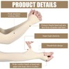 Eurzom 8 Pairs Elderly Skin Protector Sleeves Thin Skin Arm