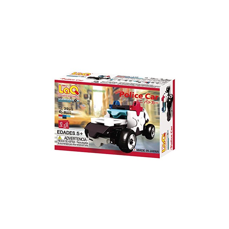 LaQ Hamacron Constructor Mini Police Car