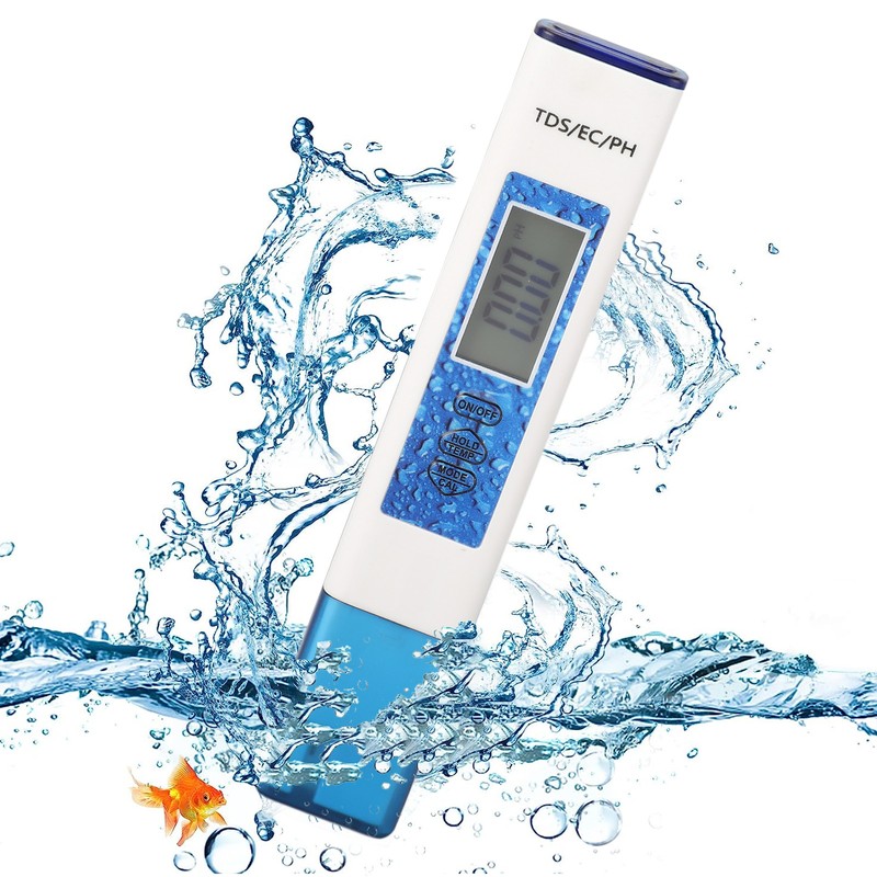 Water Quality Tester High Accuracy PH TDS EC Meter Portable