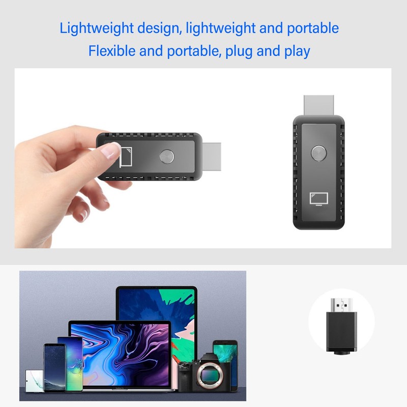 Wireless HD Multimedia Interface Transmitter and Receiver Plug and Play