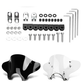 PSLER 7/8" Cruiser Windshield Mounting Kit for Universal Motorcycle