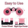 Pokanic Binoculars Kids 8 x 21 High Resolution Adjustable Light