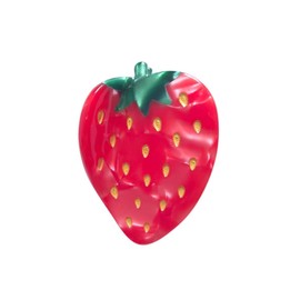 Strawberry Claw Clips,Cellulose Acetate Hair Clips,Small Claw Clips for Women