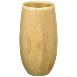 RIVERET RV-120B Rivelet Cocoon Tumbler, 11.2 fl oz (330 ml), Bamboo Dishwasher-Safe, Brown