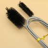 Pack of 2 pipe brushes, drain brush, hose brush, cleaning