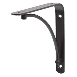 Duraline Angle "Arch" Shelf Brackets Angle Brackets 14.5 x 14.5 cm Burnished