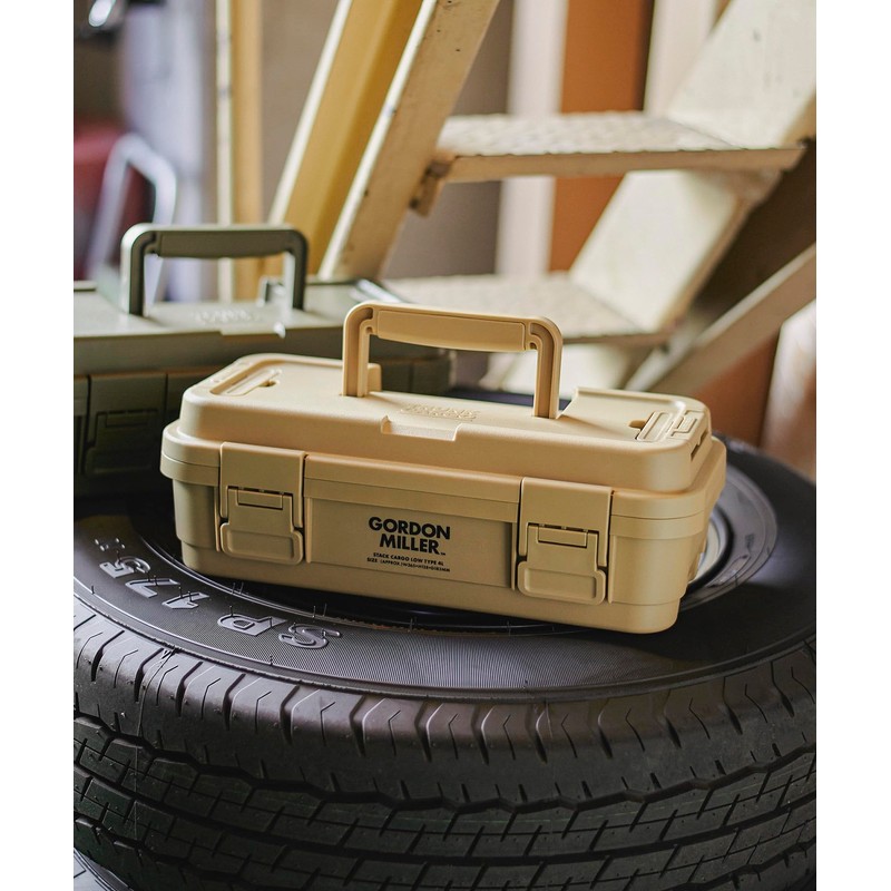 GORDON MILLER 1744762 Stacked Cargo Low Storage Box, 1.6 gal