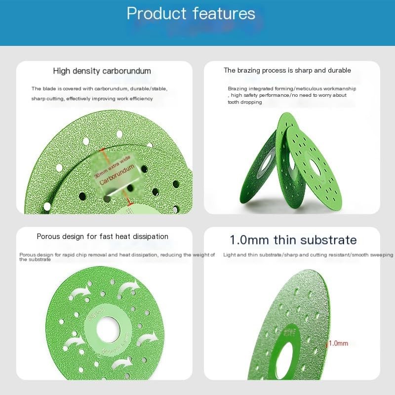 4 Inch Diamond Saw Blade for Tile, Marble, and Glass