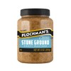 Plochman's Natural Stone Ground Mustard, 9-Ounce Jars (Pack of 12),