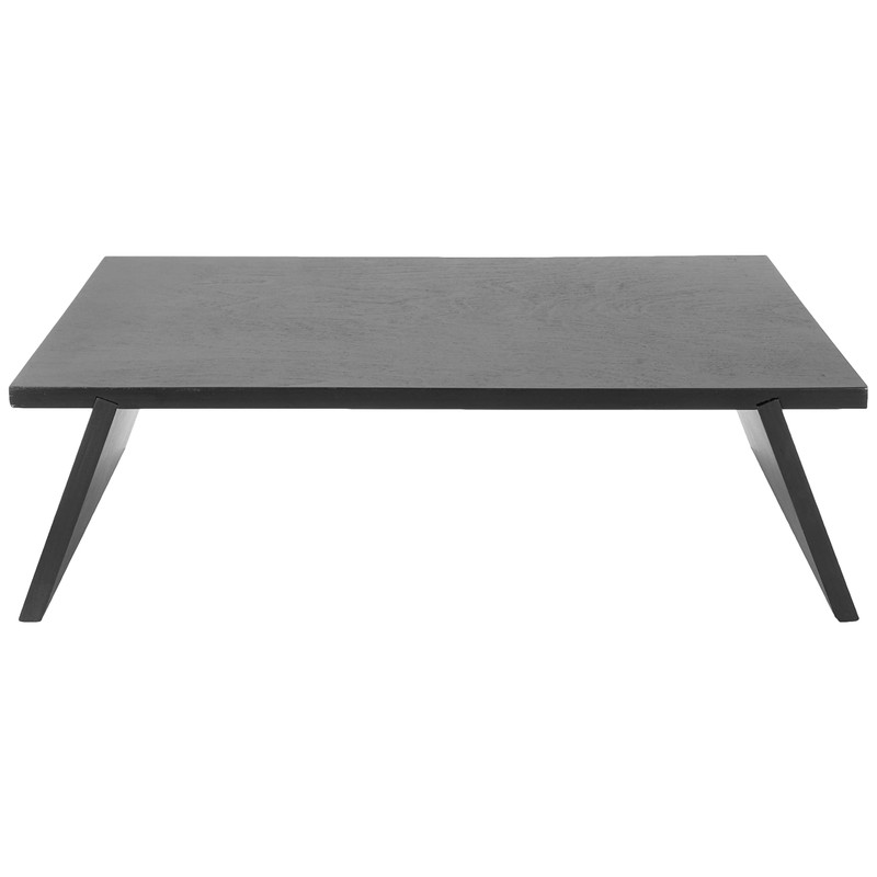 U Brands Zen Monitor Stand, Desktop Accessories, Black, 16.93” L