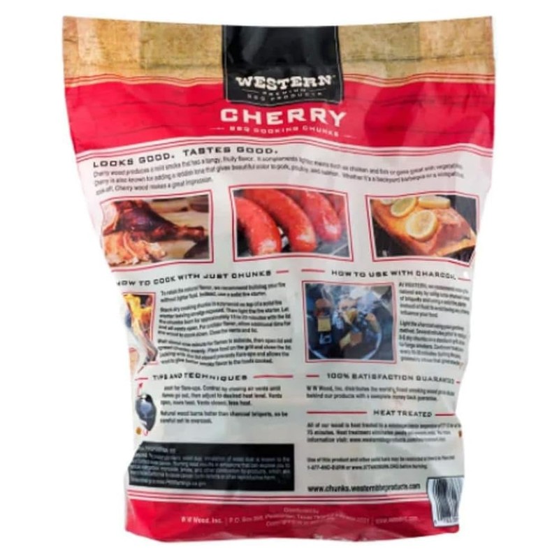 Western BBQ 28081 Smoking Pellet Wood Burning Grill Cooking Chunks,