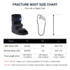 Mathgetin Air Walker Boot Short Fracture Boot for Sprained Ankle
