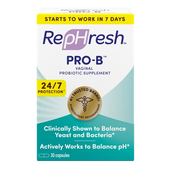 Rephresh RepHresh Pro-B Probiotic Supplement for Women, 30 Oral Capsules