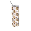 Purely Home Coffee Beans Travel Flask - Novelty Gift for