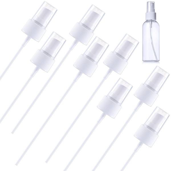 VARMDUKKE 8PCS Spray Bottle Nozzle, Reusable Sprayer Tops Replacement with