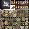50pack Herbs for Witchcraft, Dried Herbs and Flowers Kit for