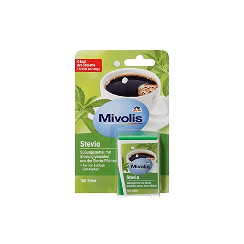 Stevia Tablets Sweeteners with Steviol Glycosides from the Stevia Plant