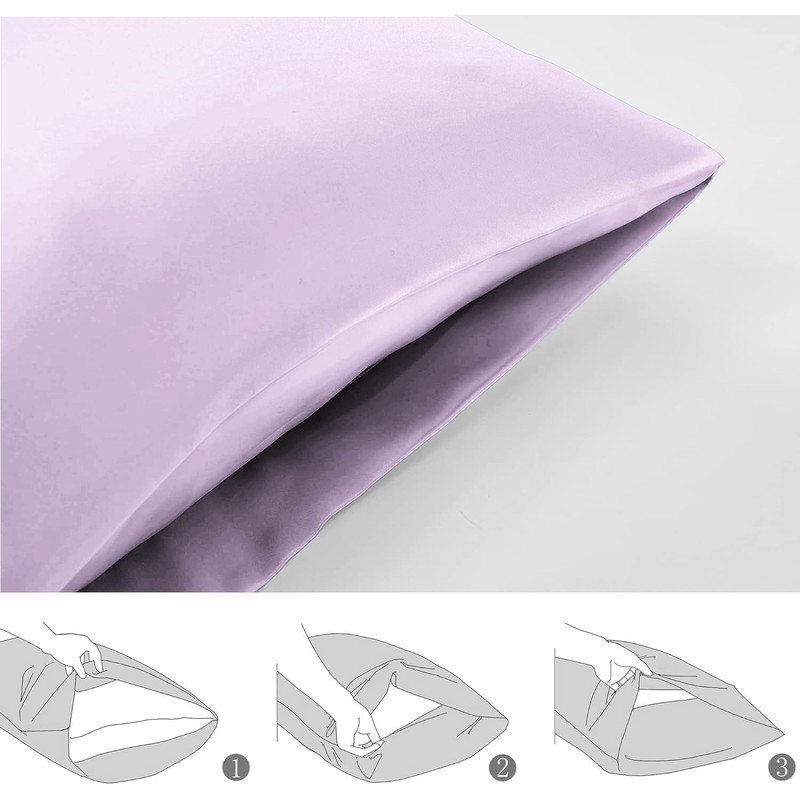 Seiwohl Silk Satin Pillowcase Soft as Silk Pillowcases for Hair