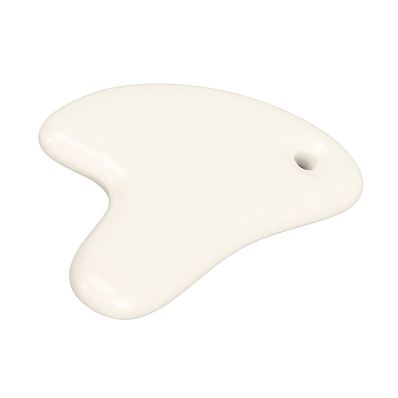 Ceramic Beauty Gua Sha Tool Men Women Face Body Massage