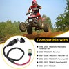 TXRXIZ Ignition Switch Key, Compatible with Honda ATV Rancher 350