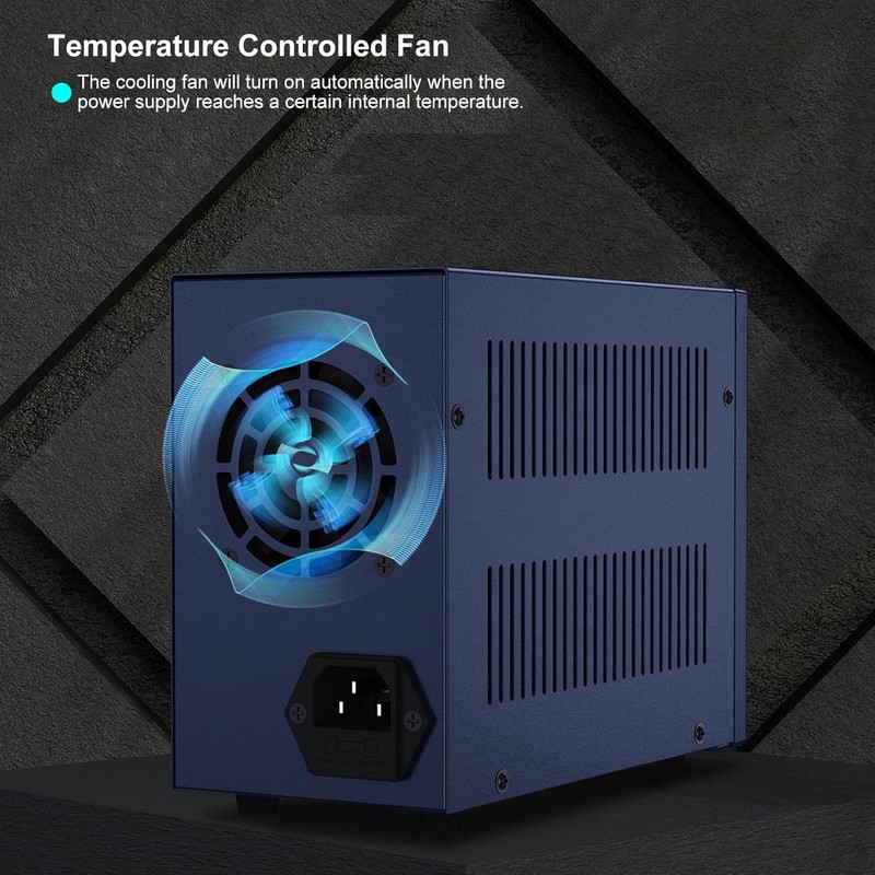 WANPTEK POWER DC Power Supply Variable 0-62V 0-5A Bench Power