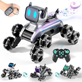 BLF FUN 8WD Remote Control Car for Boys Toys Age 4-6, Gesture Sensing Stunt Rc Cars Dog for Kids 8-10, RC Car for Boys 5-7,Boys Birthday Gifts 8-12