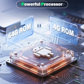 4+64G Wireless with Carplay Radio for Ford Ranger 2016 2017 2018 2019 Stereo, 9'' Touch Screen for Ranger Head Unit with Bluetooth, Wireless Android Auto, GPS, WiFi, FM, SWC, Mic, Backup Cam