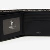 Hazzys (광주신세계)CHESTER 블랙 체크배색 소가죽 반지갑 HJWA5E281BK (Gwangju Shinsegae) CHESTER