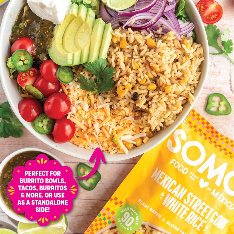 Somos Mexican Street Corn White Rice 8.8 OZ