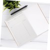 Gadpiparty Undated Planner Notepad Portable Daily Schedule To Do List