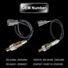 2pc Upstream & Downstream O2 Oxygen Sensor Compatible with Toyota