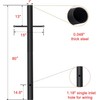 Cast Iron Light Post 80 Inch Height - 3 Inch